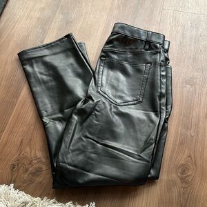 Abercrombie Leather Pants